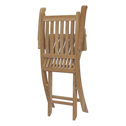 Modway Furniture 9 Piece Outdoor Patio Teak Dining Set by Modway –EEI-3281-NAT-SET