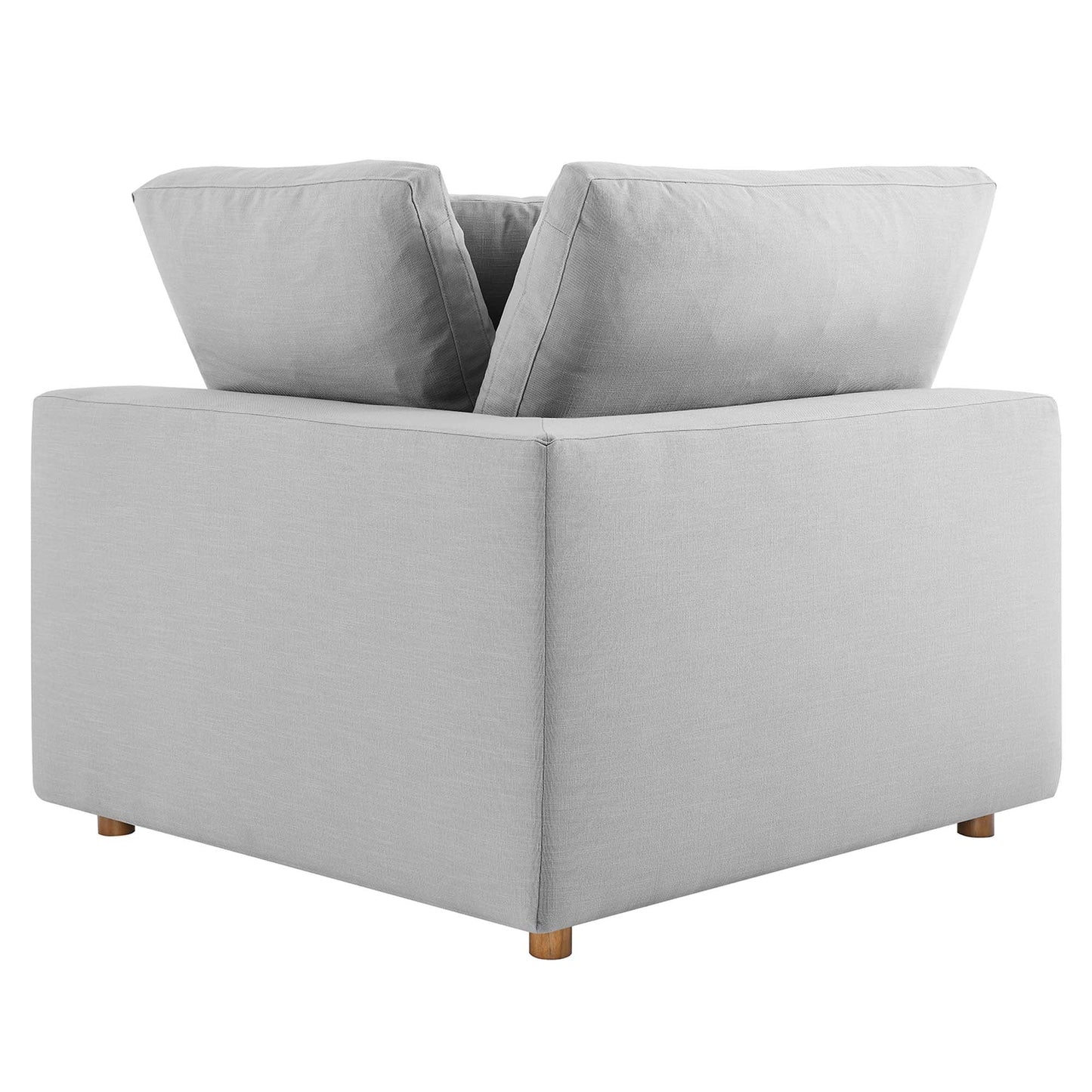 Modway Furniture Commix 5 Piece Down Filled Overstuffed Sectional Sofa by Modway - EEI-3359-BLK