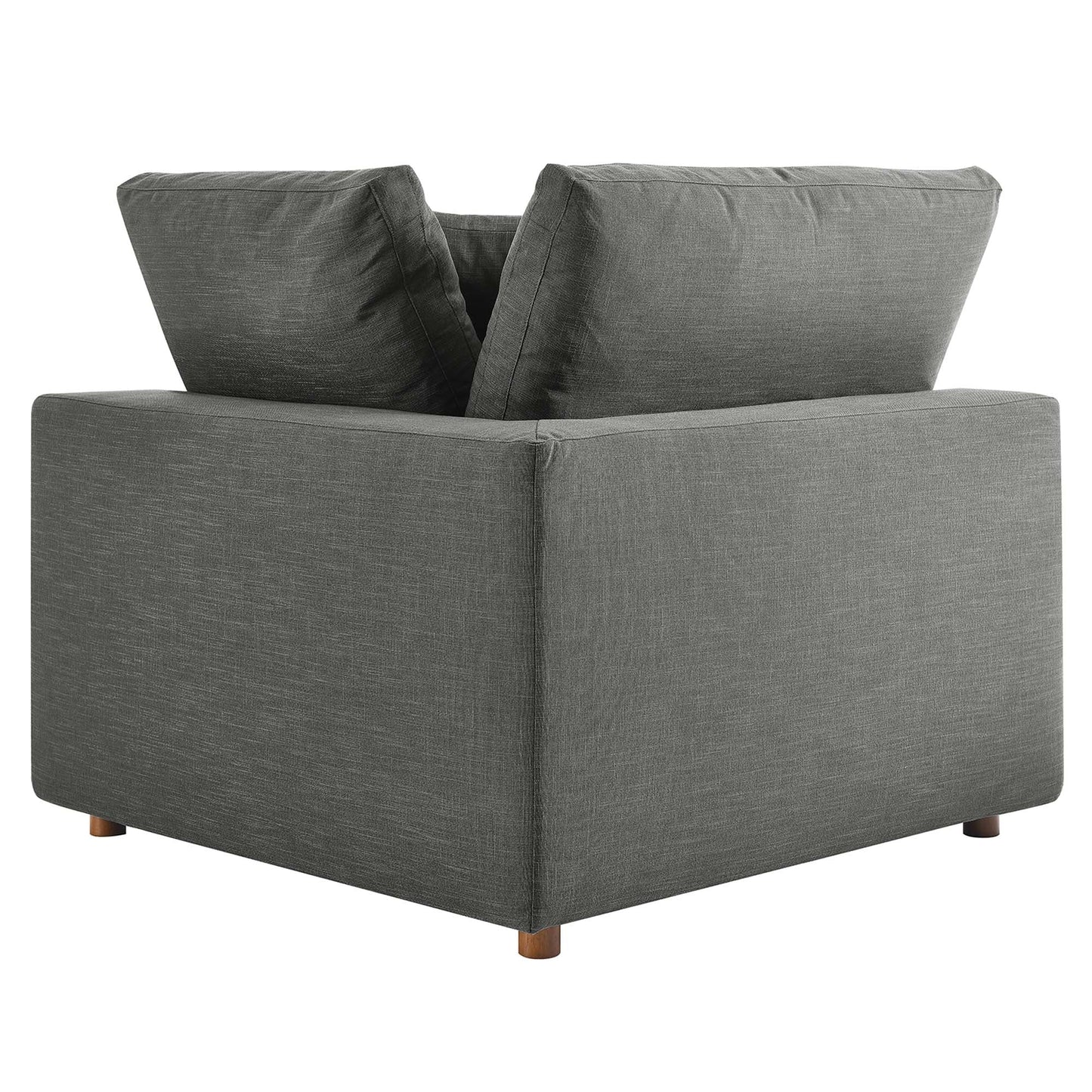 Modway Furniture Commix 8-Piece Down Filled Overstuffed Sectional Sofa by Modway - EEI-3363-BLK