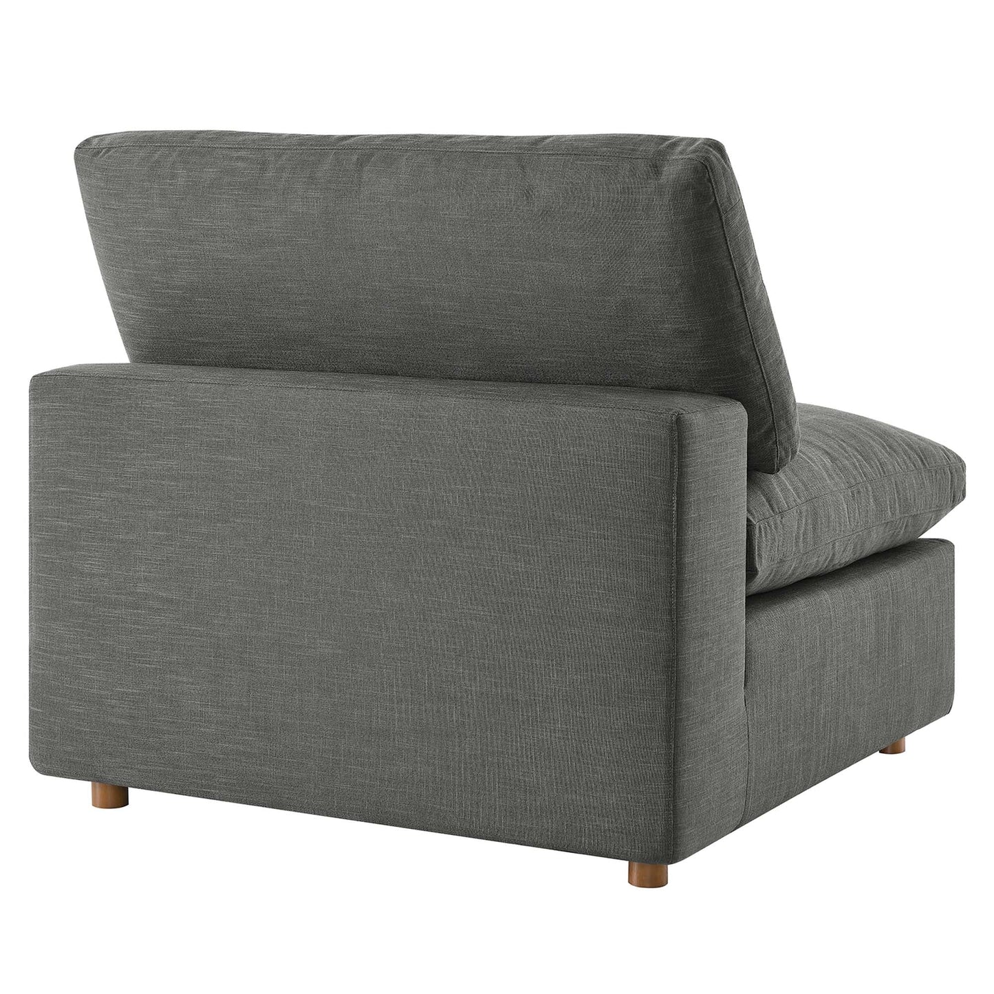 Modway Furniture Commix 8-Piece Down Filled Overstuffed Sectional Sofa by Modway - EEI-3363-BLK