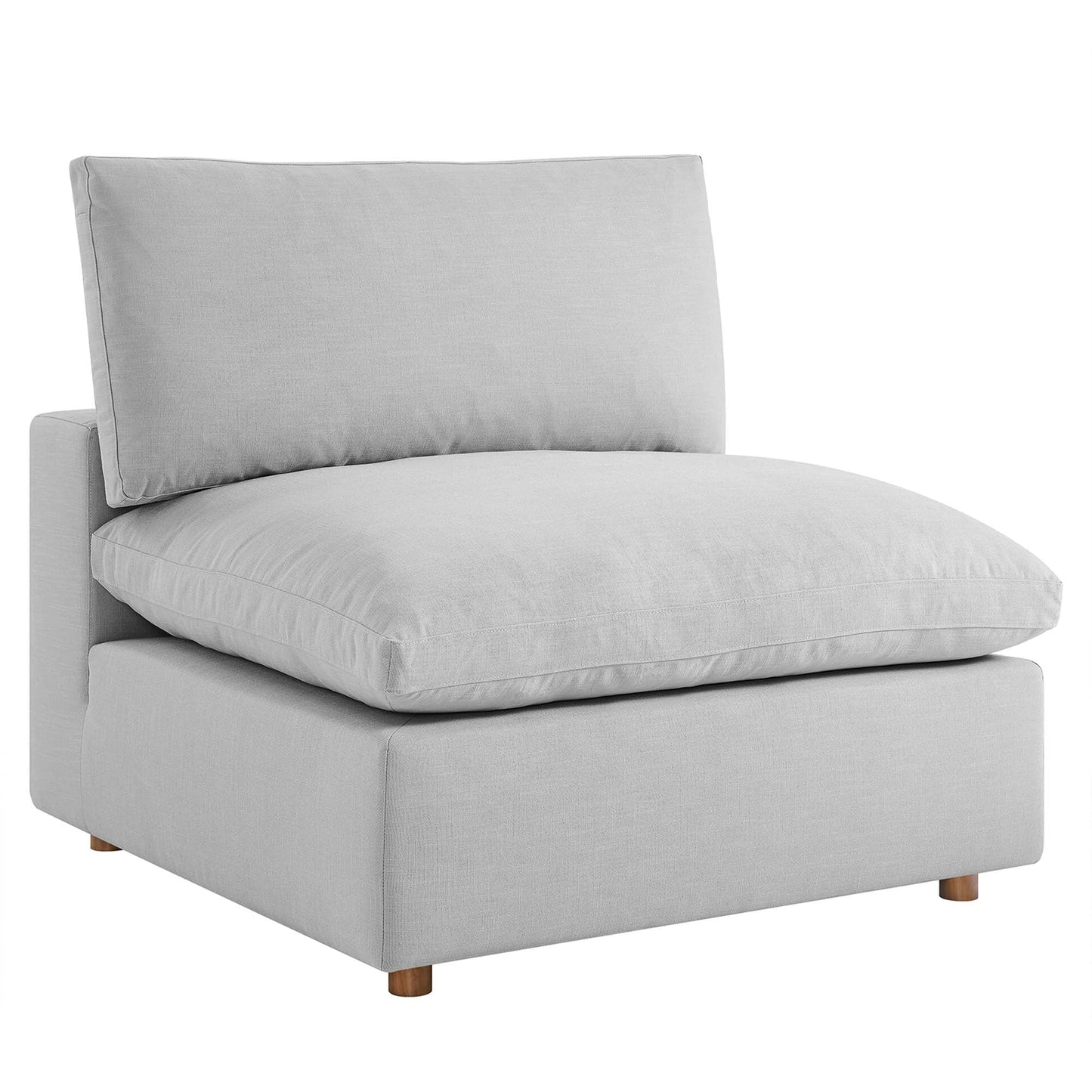 Modway Furniture Commix 8-Piece Down Filled Overstuffed Sectional Sofa by Modway - EEI-3363-BLK