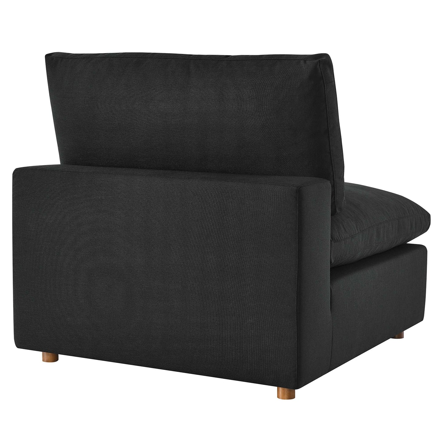 Modway Furniture Commix 7-Piece Down Filled Overstuffed Sectional Sofa by Modway - EEI-3364-BLK