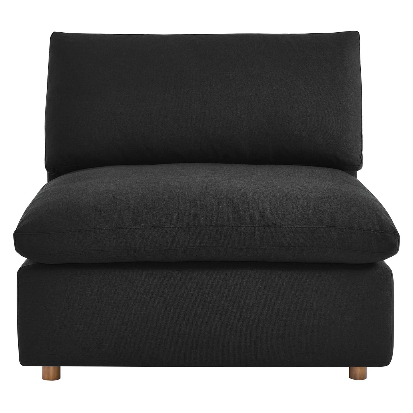 Modway Furniture Commix 7-Piece Down Filled Overstuffed Sectional Sofa by Modway - EEI-3364-BLK