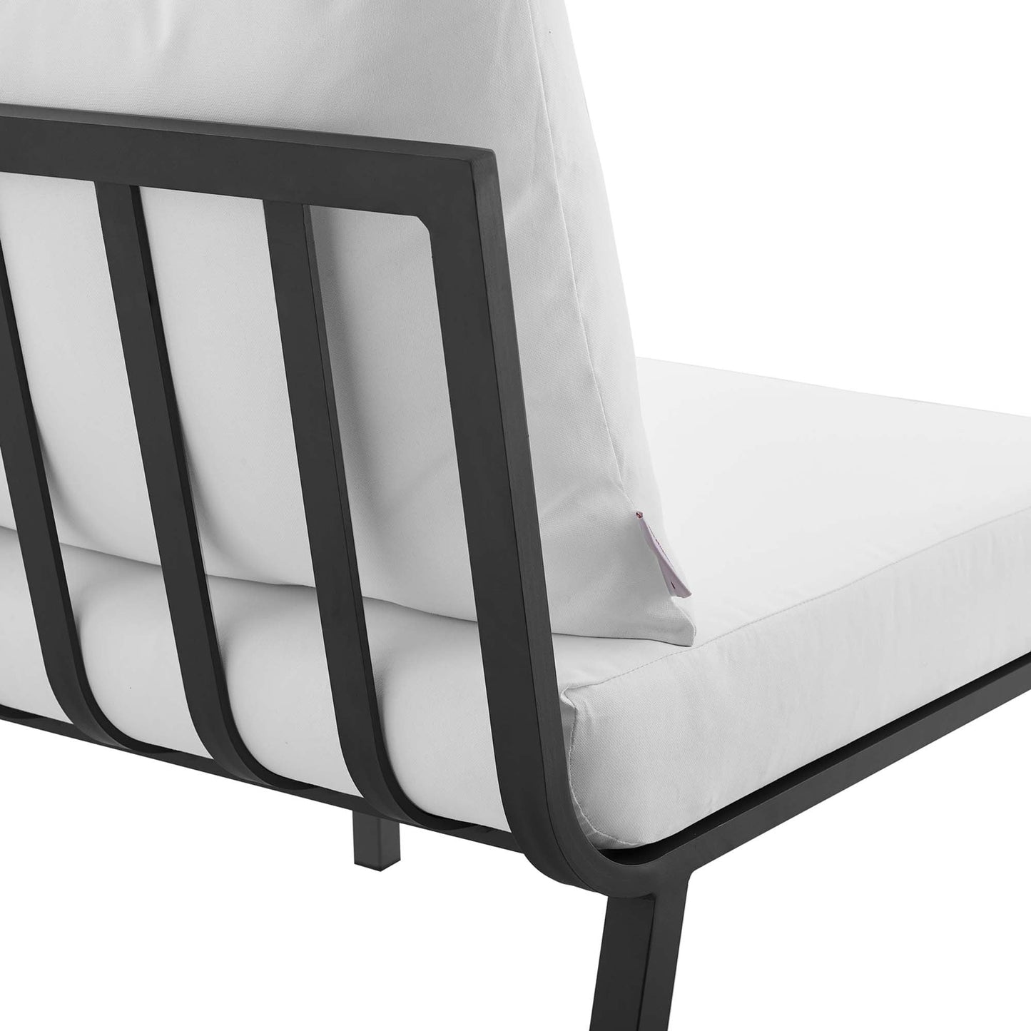 Modway Furniture Riverside 5 Piece Outdoor Patio Aluminum Set by Modway – EEI-3783-SLA-WHI