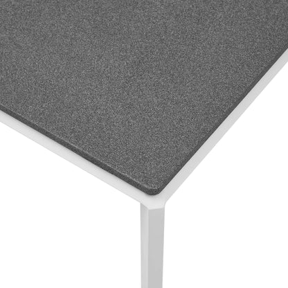 Modway Furniture Riverside 5 Piece Outdoor Patio Aluminum Set by Modway – EEI-3786-SLA-WHI