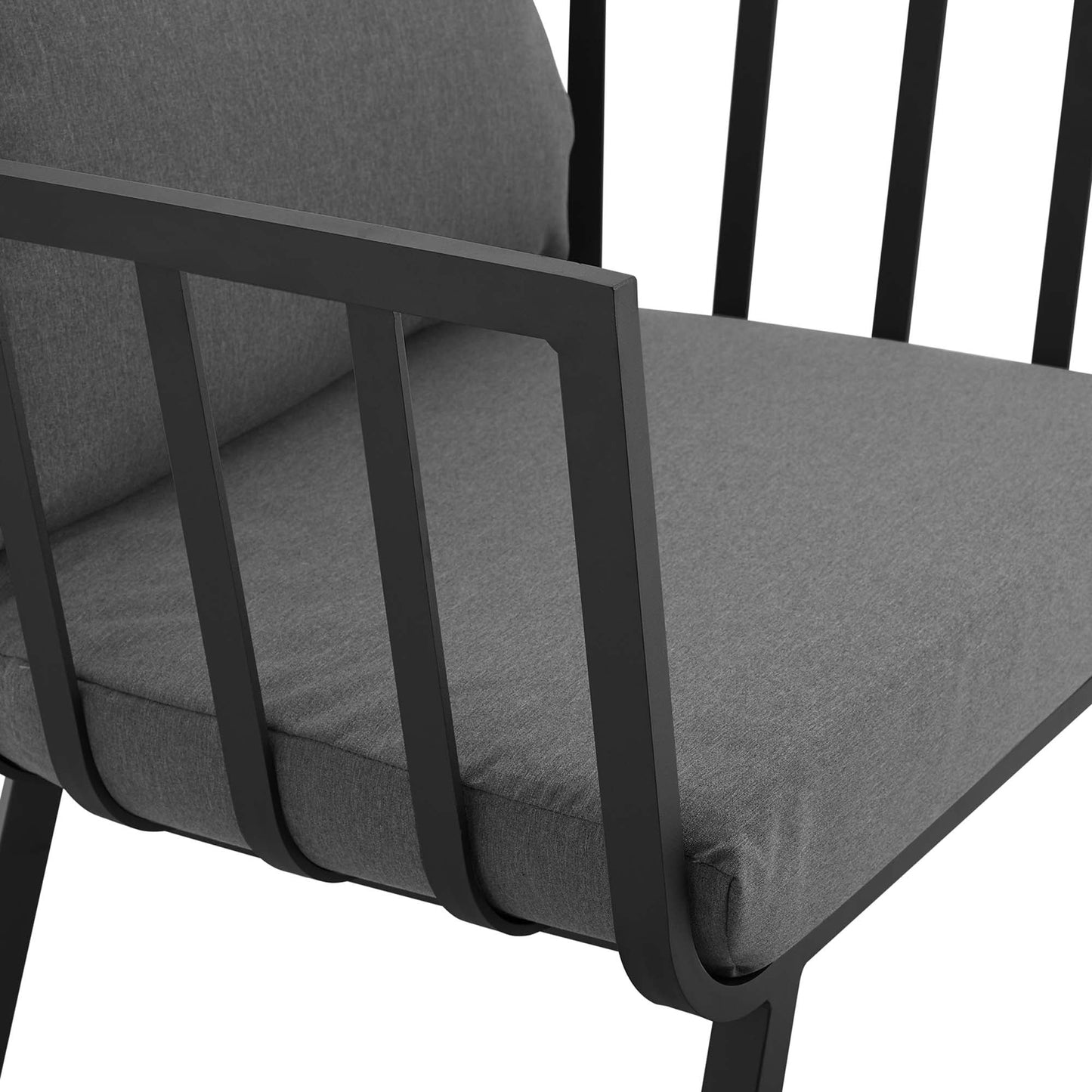 Modway Furniture Riverside 4 Piece Outdoor Patio Aluminum Set by Modway - EEI-3787-WHI-NAV