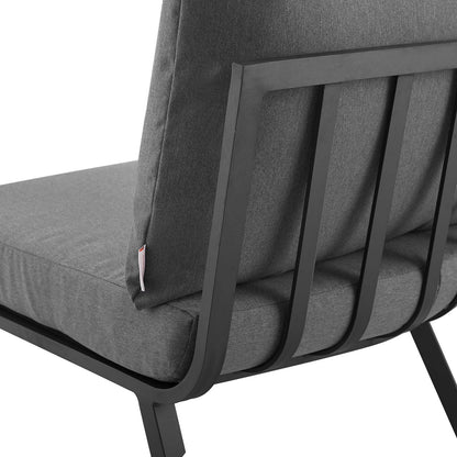 Modway Furniture Riverside 6 Piece Outdoor Patio Aluminum Set by Modway – EEI-3788-SLA-CHA
