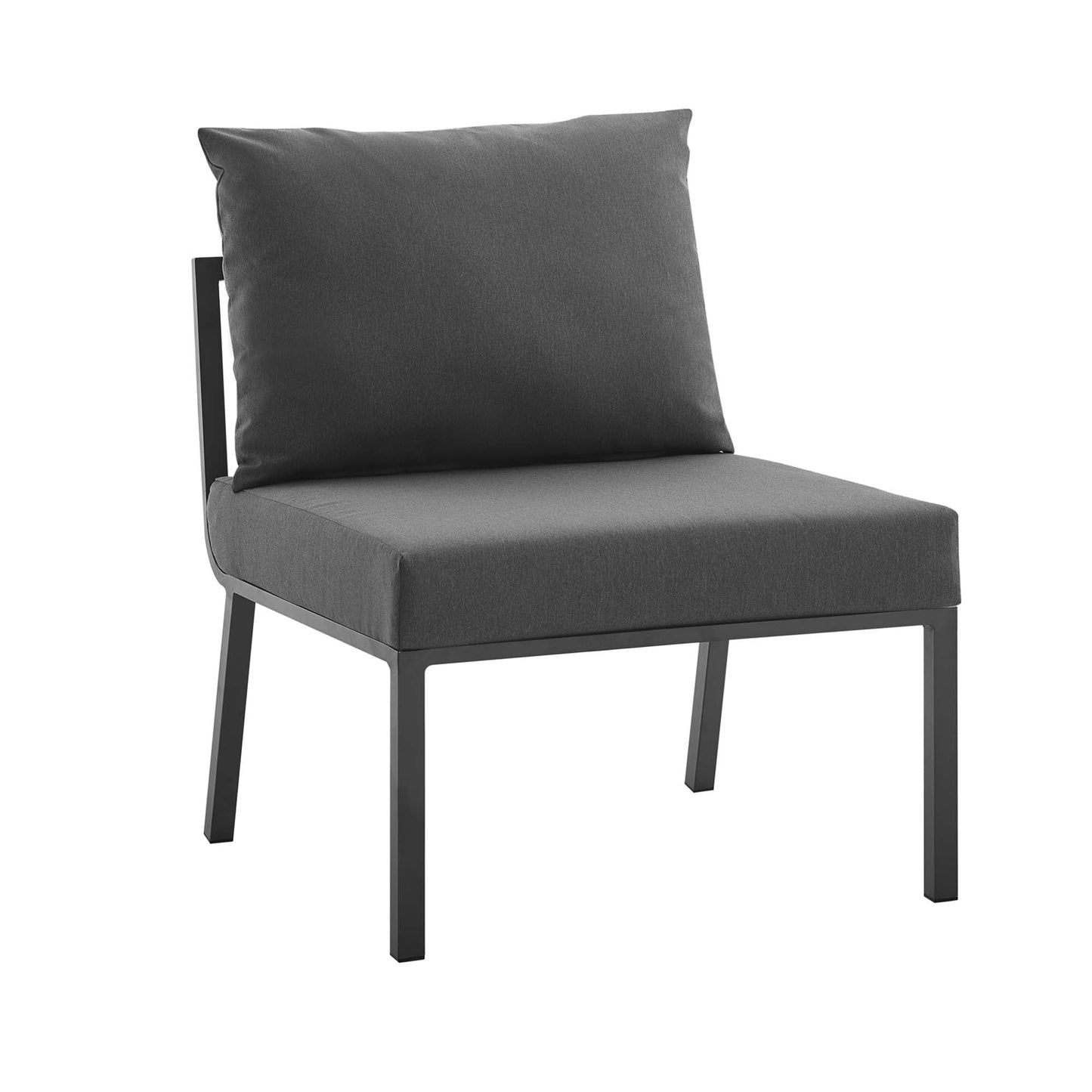 Modway Furniture Riverside 6 Piece Outdoor Patio Aluminum Set by Modway –EEI-3791-WHI-NAV