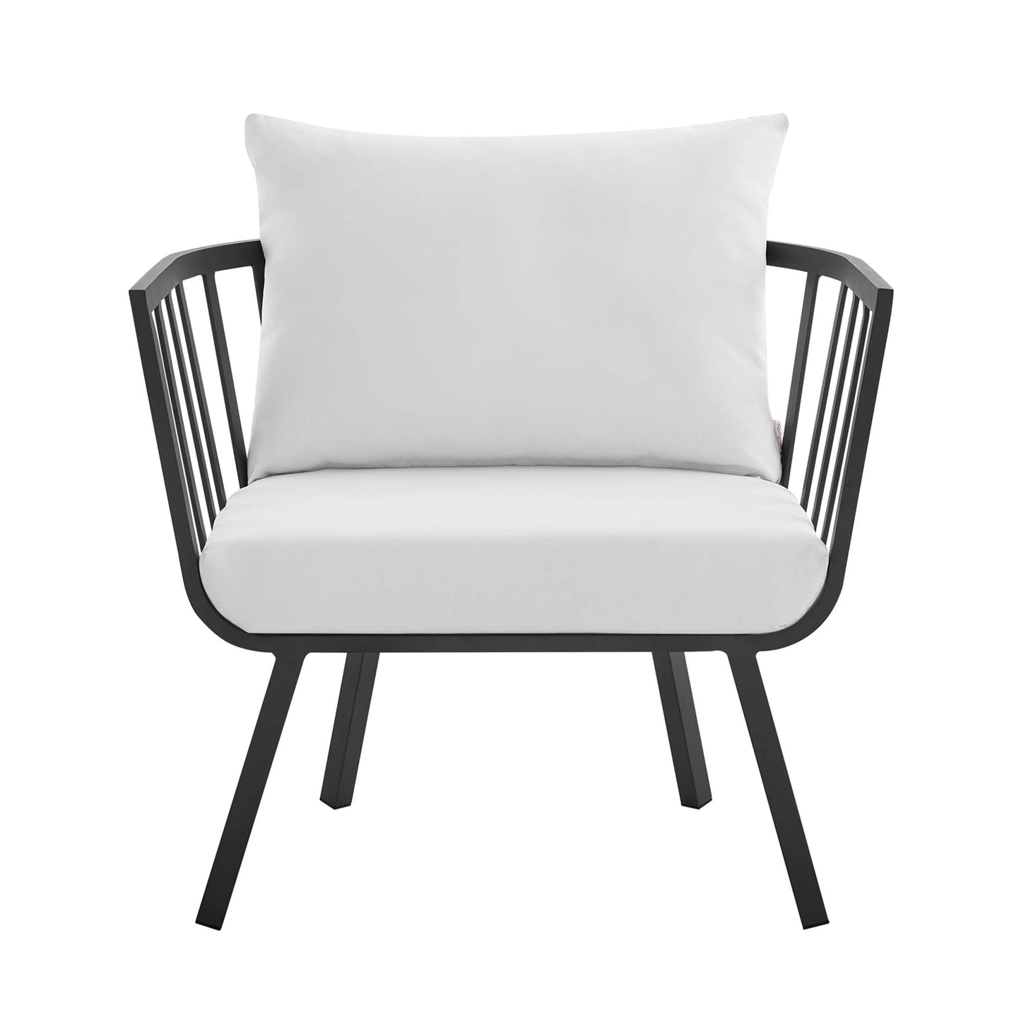 Modway Furniture Riverside 6 Piece Outdoor Patio Aluminum Set by Modway –EEI-3791-WHI-NAV