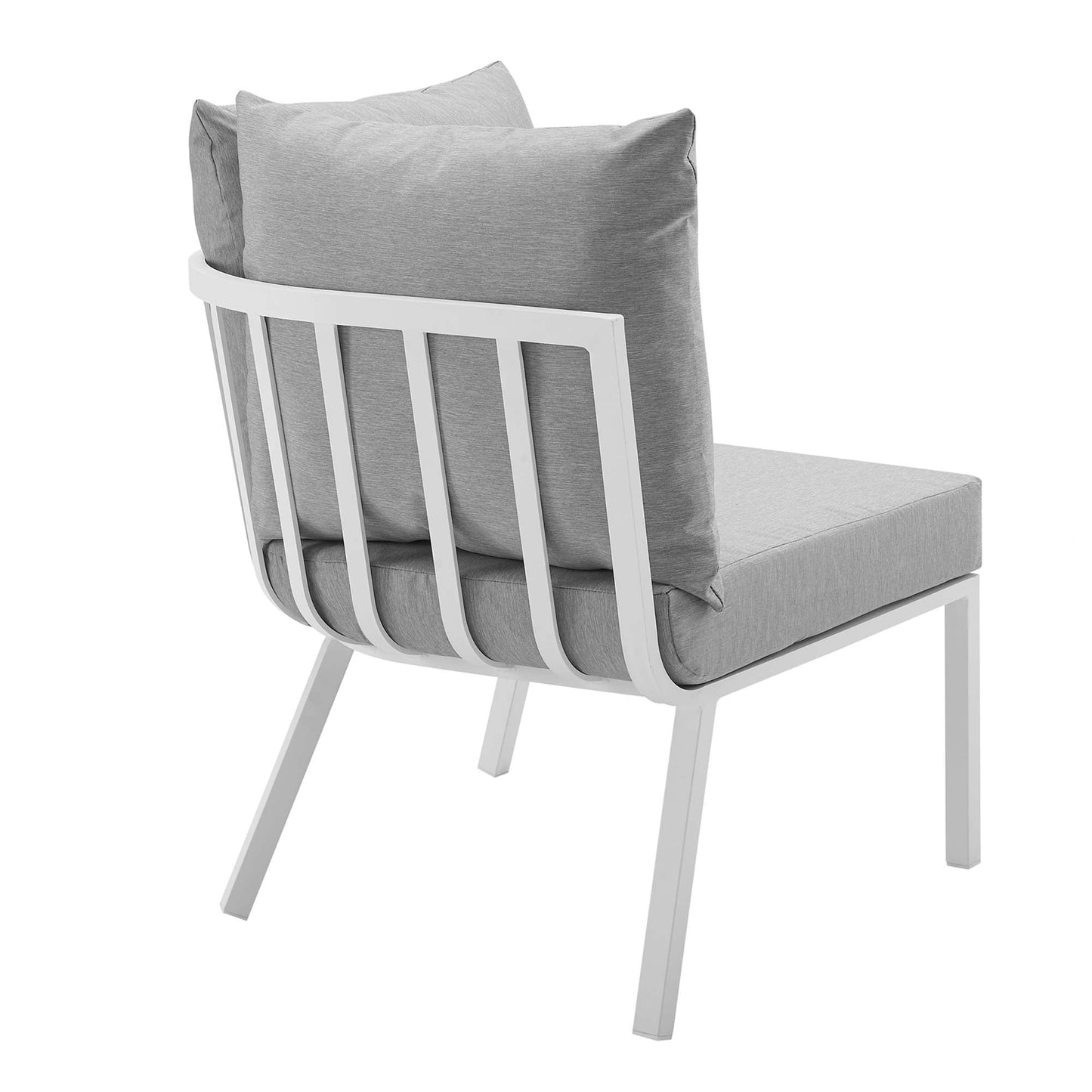 Modway Furniture Riverside 6 Piece Outdoor Patio Aluminum Set by Modway –EEI-3791-WHI-NAV