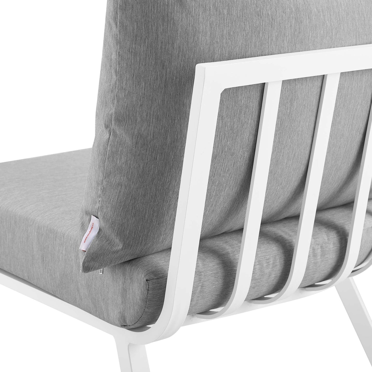 Modway Furniture Riverside 6 Piece Outdoor Patio Aluminum Set by Modway –EEI-3791-WHI-NAV