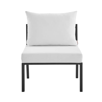 Modway Furniture Riverside 5 Piece Outdoor Patio Aluminum Set by Modway – EEI-3793-SLA-CHA