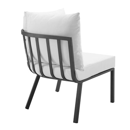 Modway Furniture Riverside 5 Piece Outdoor Patio Aluminum Set by Modway – EEI-3793-SLA-CHA