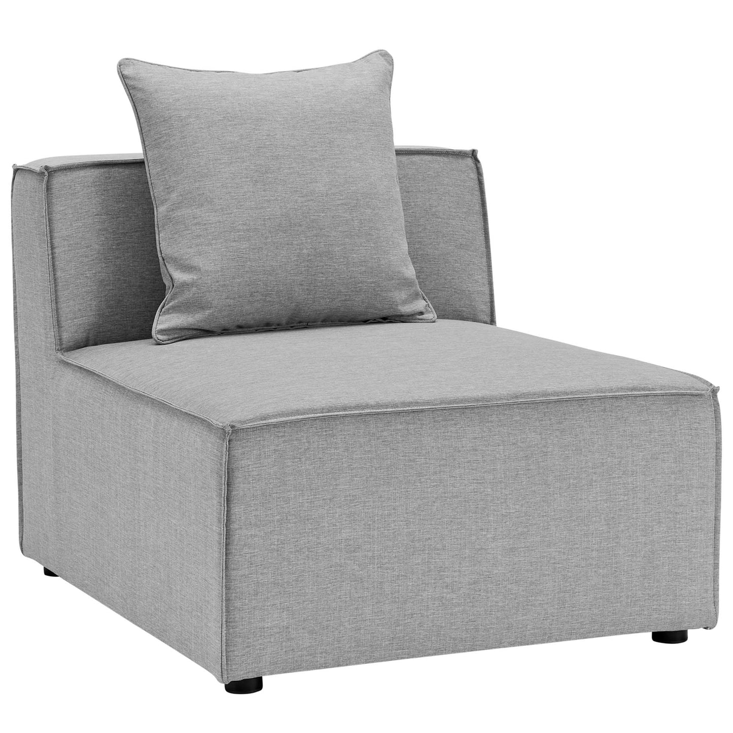 Modway Furniture Saybrook Outdoor Patio Upholstered 5-Piece Sectional Sofa by Modway – EEI-4382