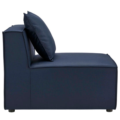 Modway Furniture Saybrook Outdoor Patio Upholstered 6-Piece Sectional Sofa by Modway – EEI-4385