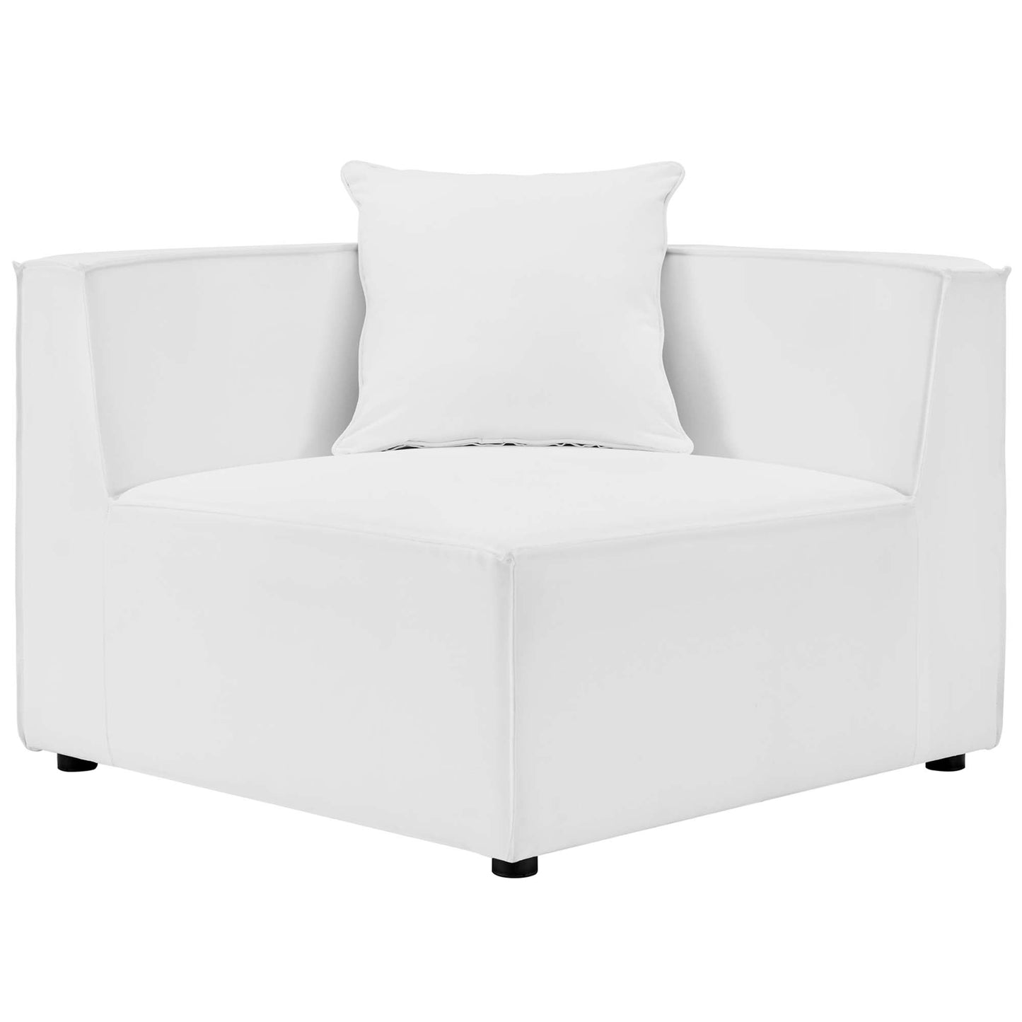 Modway Furniture Saybrook Outdoor Patio Upholstered 7-Piece Sectional Sofa by Modway - EEI-4387-GRY