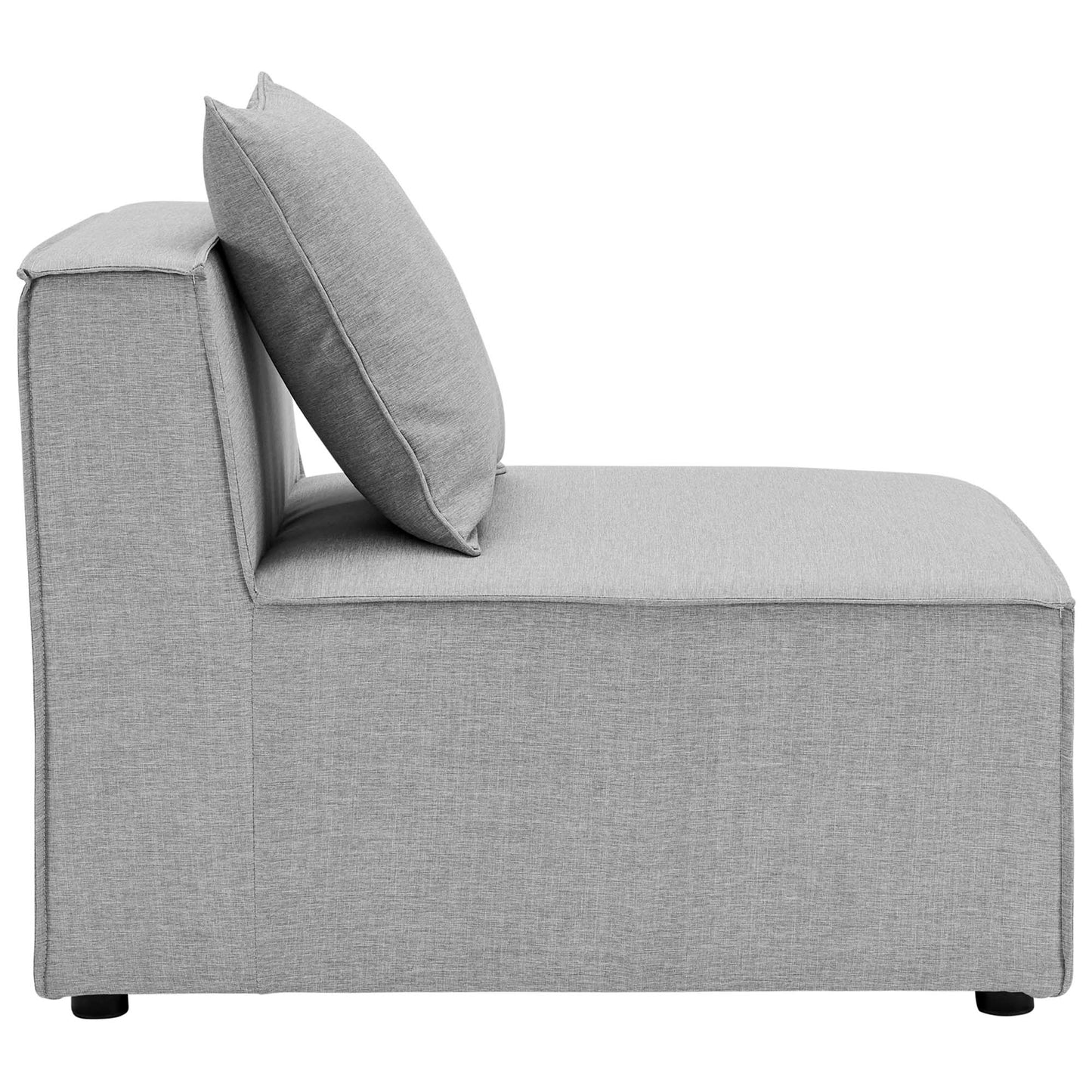 Modway Furniture Saybrook Outdoor Patio Upholstered 10-Piece Sectional Sofa by Modway - EEI-4389-GRY
