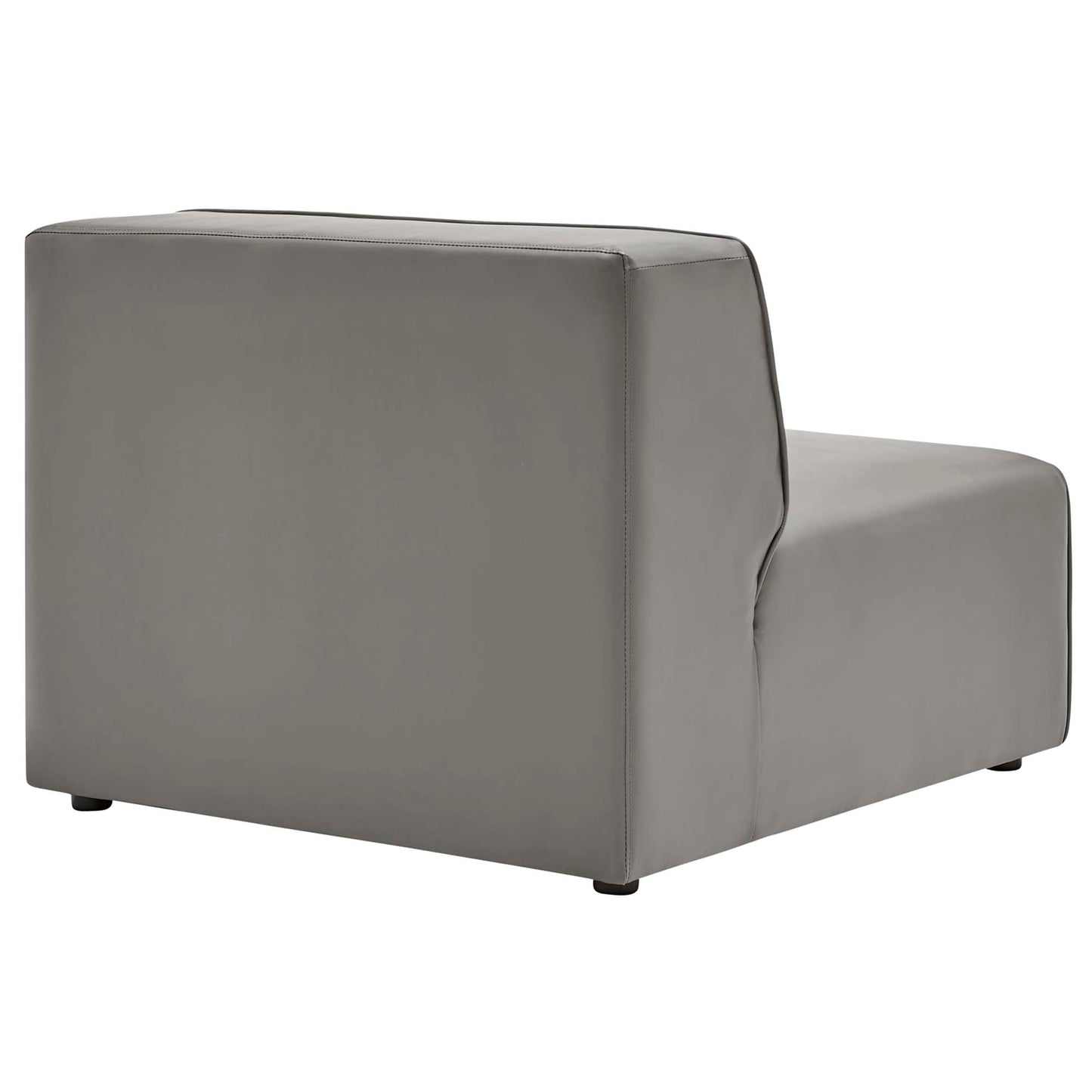Modway furniture Mingle 7-Piece Vegan Leather Sectional Sofa – EEI-4798