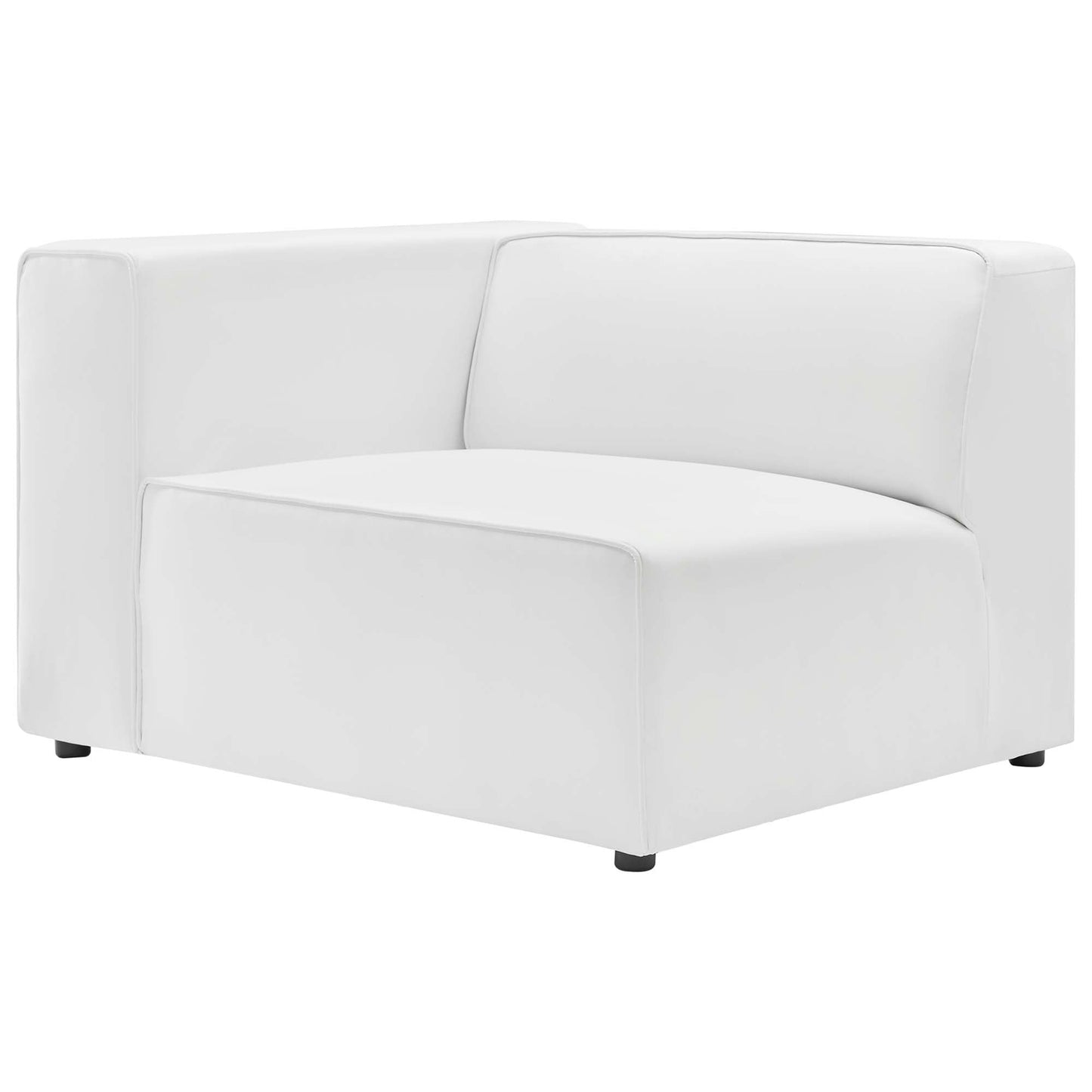 Modway furniture Mingle 7-Piece Vegan Leather Sectional Sofa – EEI-4798
