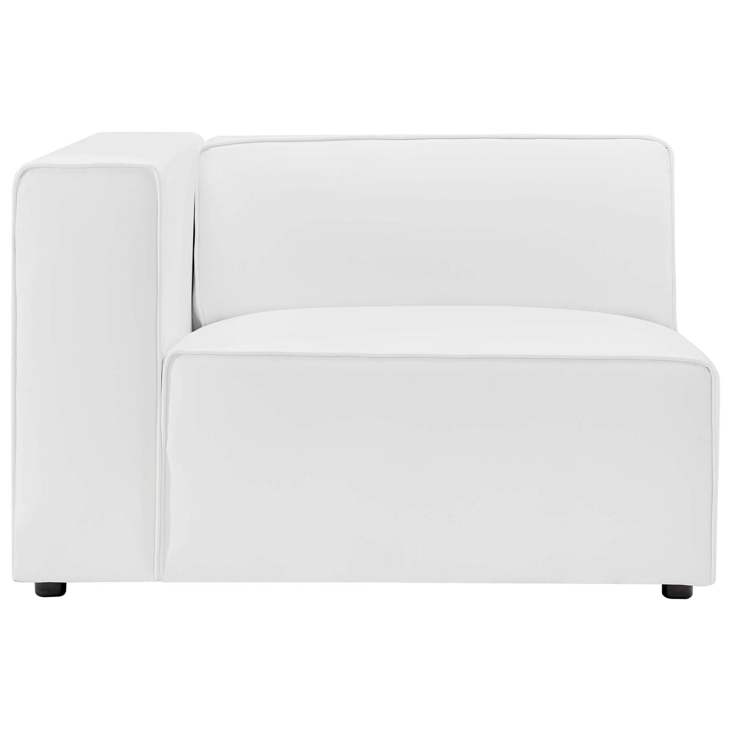 Modway furniture Mingle 7-Piece Vegan Leather Sectional Sofa – EEI-4798