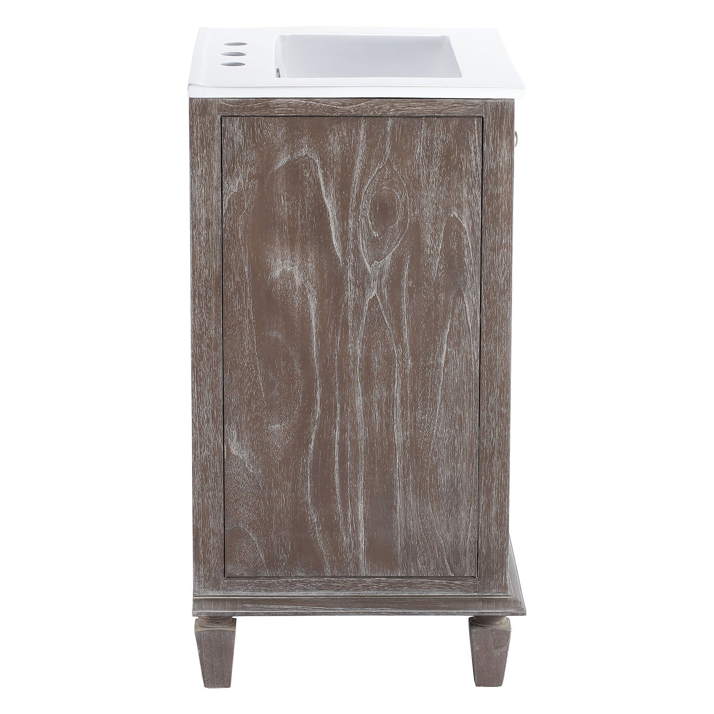 Modway furniture Lilo Bathroom Vanity Basin Included - EEI-5110-GRY-WHI