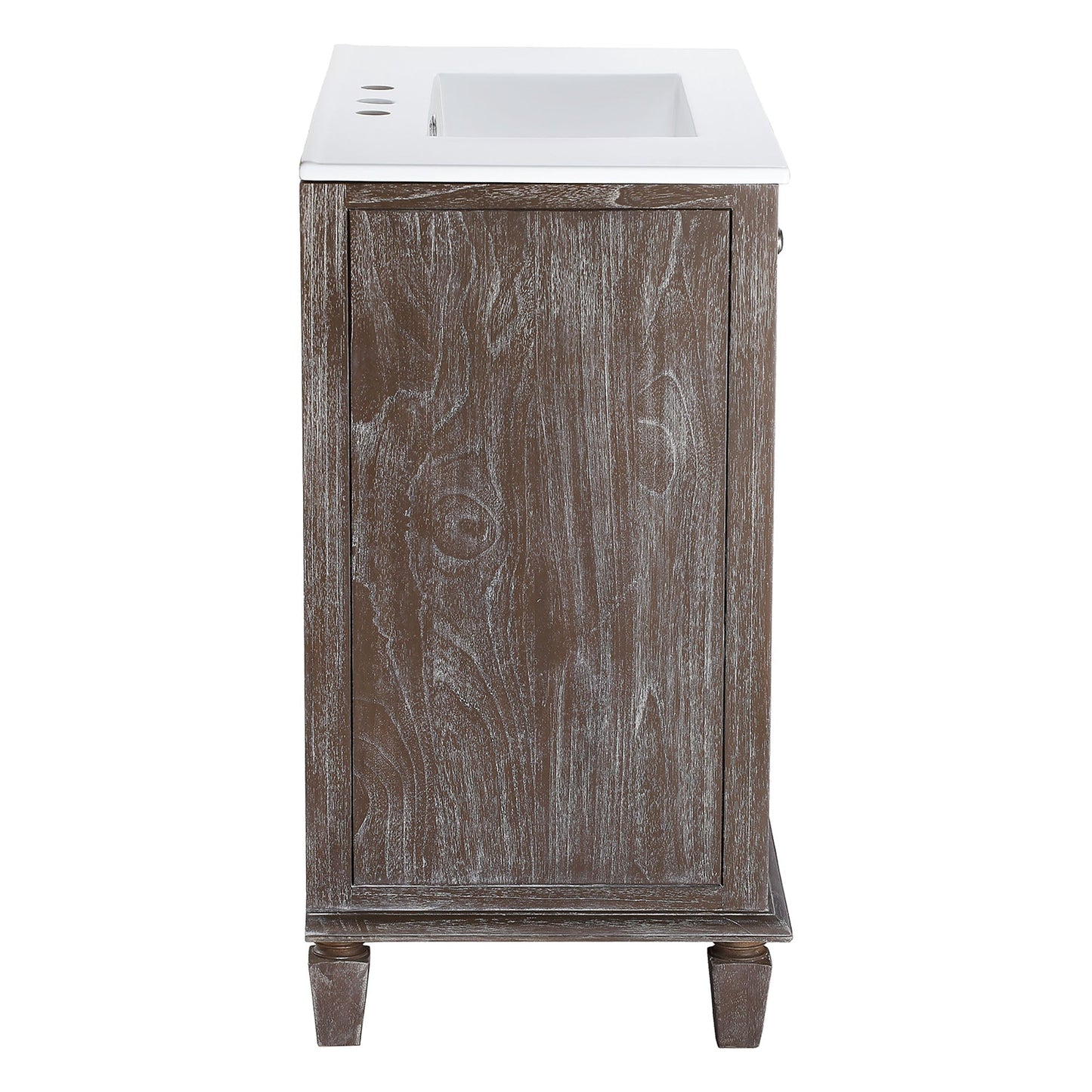 Modway furniture Lilo Bathroom Vanity Basin Included - EEI-5110-GRY-WHI
