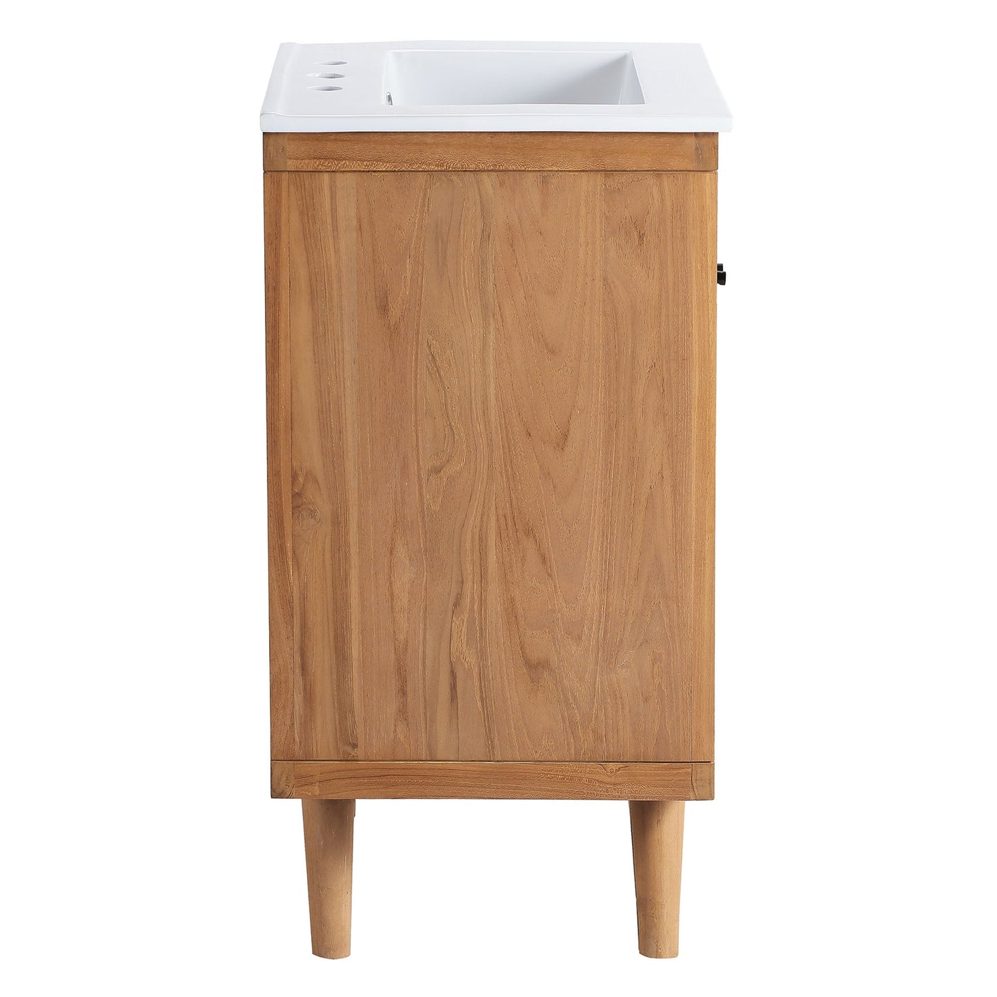 Modway furniture Birdie Bathroom Vanity Basin Included - EEI-5112-NAT-WHI