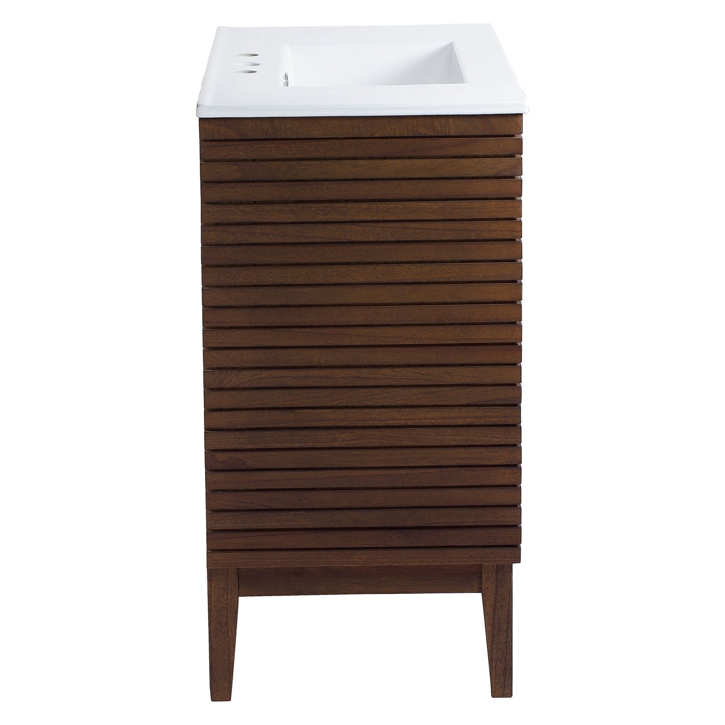 Modway furniture Bathroom Vanity Basin Included - EEI-5114-WAL-WHI