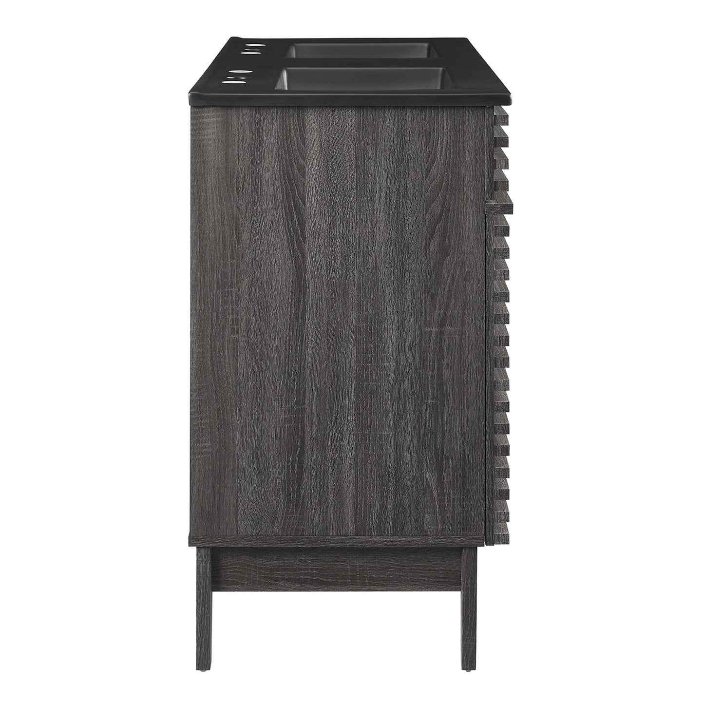 Modway furniture Render 48" Bathroom  Vanity with Black Basin Included - EEI-5381-WAL-BLK