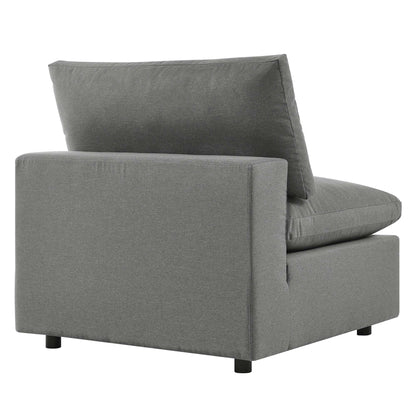 Modway Furniture Commix 4-Piece Outdoor Patio Sectional Sofa by Modway - EEI-5580-CHA