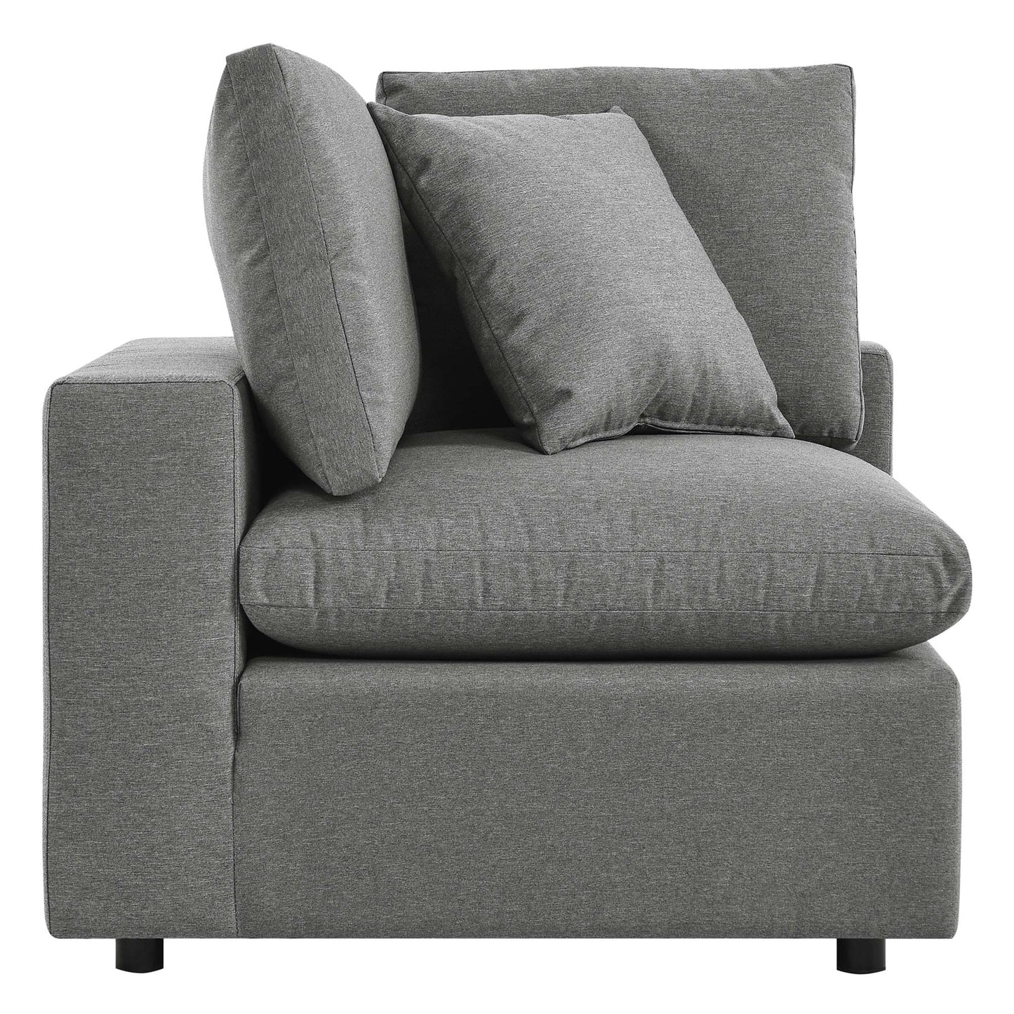 Modway Furniture Commix 4-Piece Outdoor Patio Sectional Sofa by Modway - EEI-5580-CHA