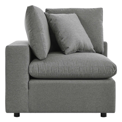 Modway Furniture Commix 4-Piece Outdoor Patio Sectional Sofa by Modway - EEI-5580-CHA