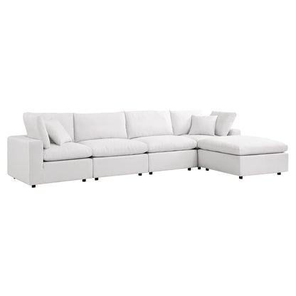 Modway Furniture Commix 5-Piece Outdoor Patio Sectional Sofa by Modway – EEI-5583-CHA