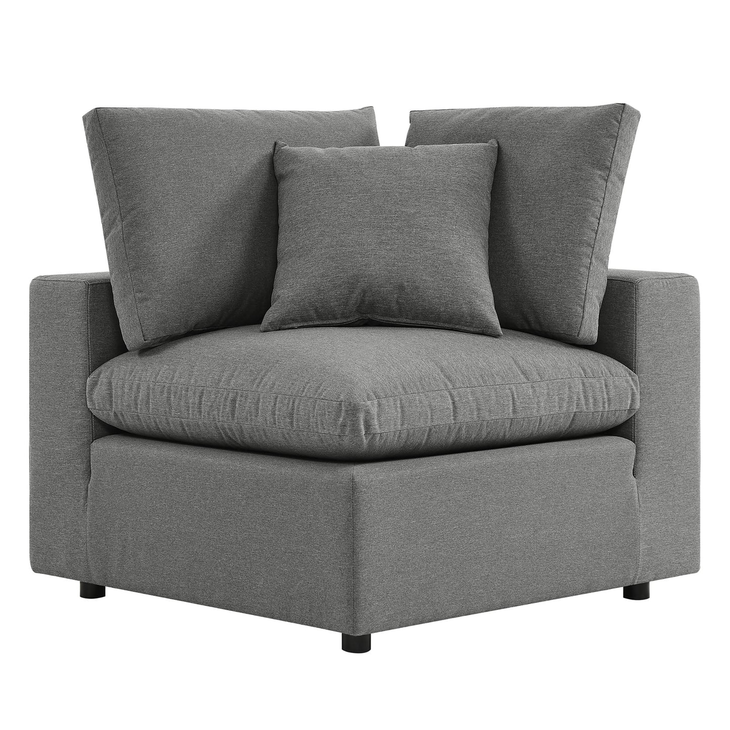 Modway Furniture Commix 5-Piece Outdoor Patio Sectional Sofa by Modway – EEI-5589-CHA