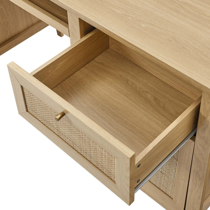 Modway furniture Soma 63" Office Desk - EEI-6117-OAK