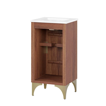 Modway furniture Daylight Bathroom Vanity Basin Included - EEI-6290-WHI-WAL