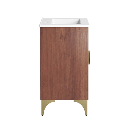 Modway furniture Daylight Bathroom Vanity Basin Included - EEI-6290-WHI-WAL