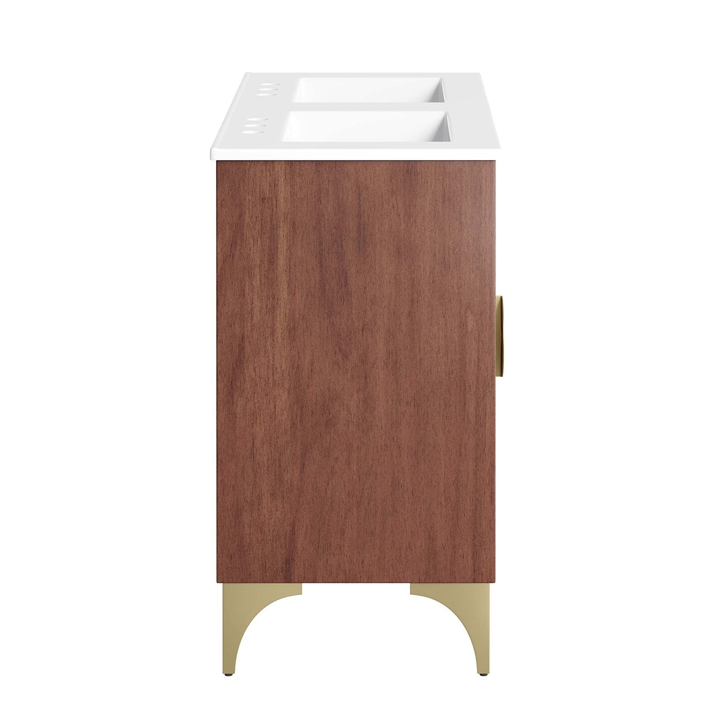 Modway furniture Daylight Bathroom Vanity Basin Included - EEI-6290-WHI-WAL