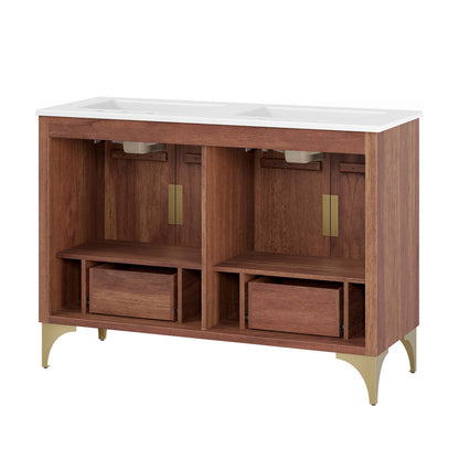Modway furniture Daylight Bathroom Vanity Basin Included - EEI-6290-WHI-WAL