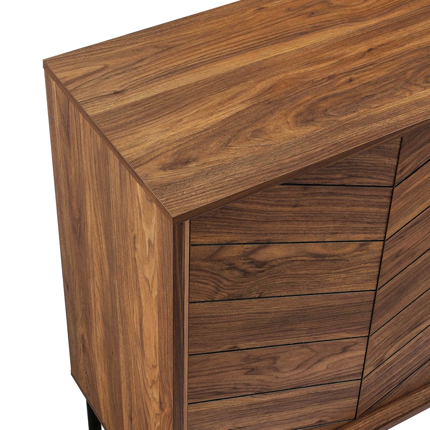 Modway Furniture 59" Harper Chevron Sideboard - EEI-6336-BLK