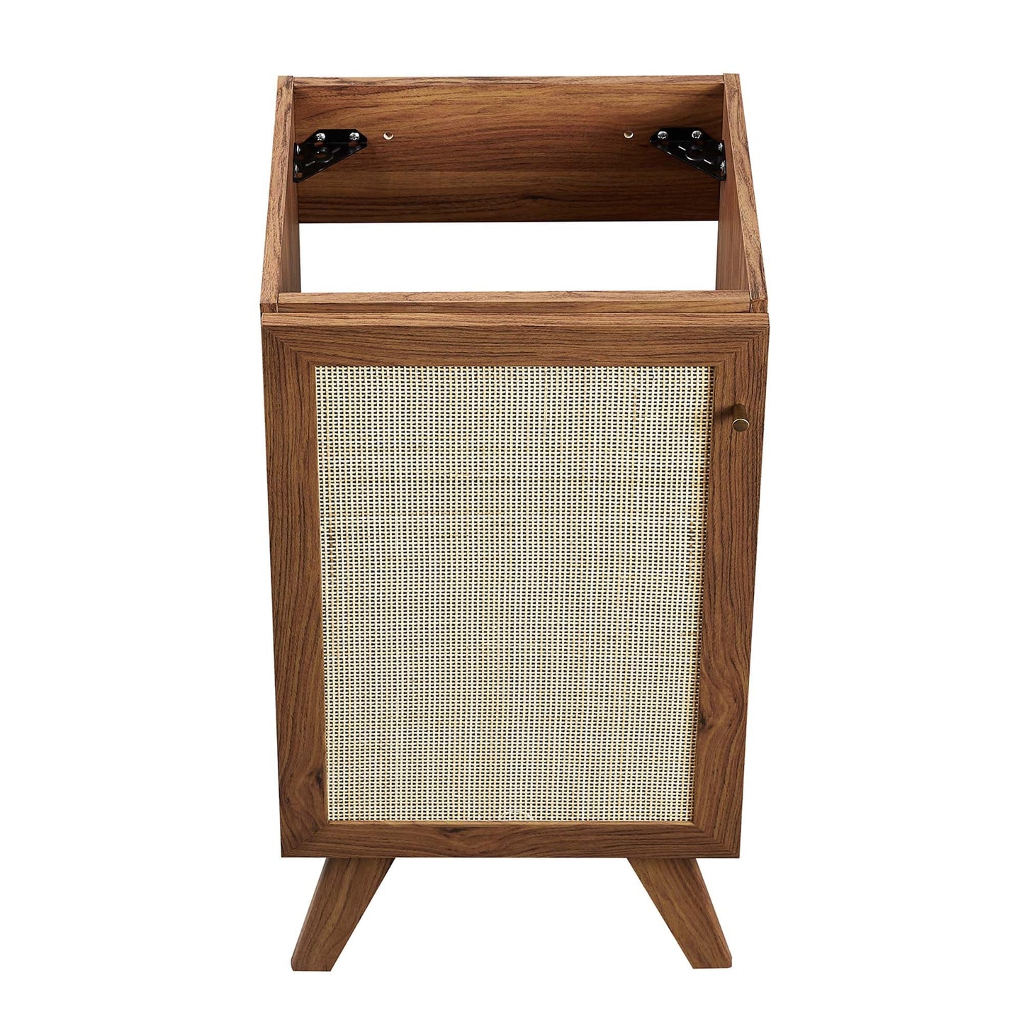Modway furniture Soma Bathroom Vanity with Black Basin Included - EEI-6712-OAK-BLK