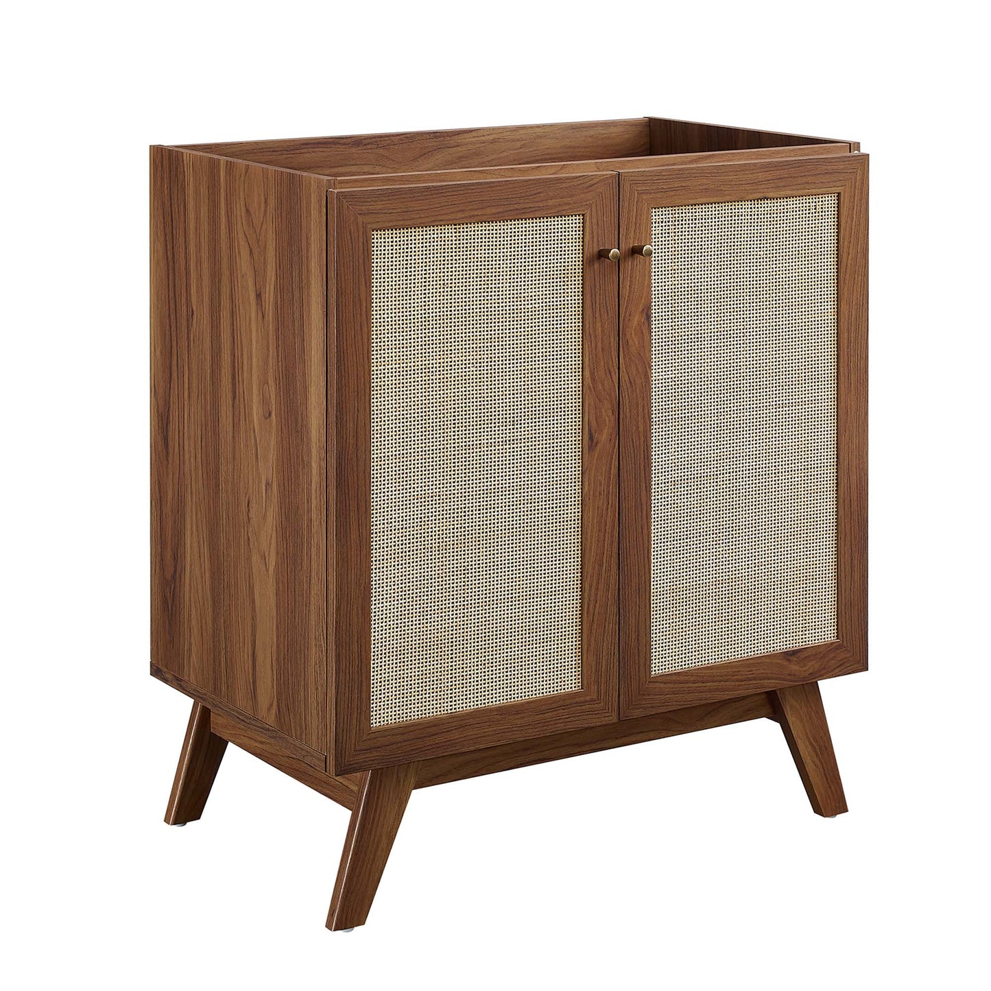 Modway furniture Soma Bathroom Vanity with White Basin Included - EEI-6711-OAK-WHI