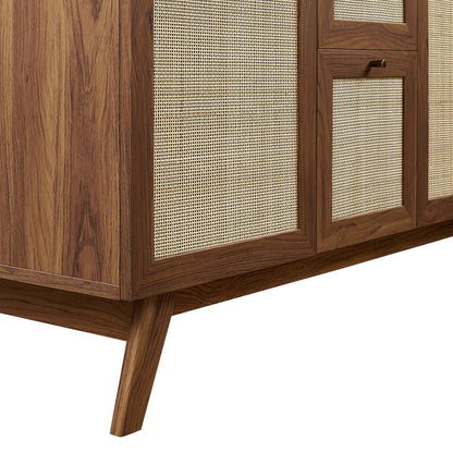 Modway furniture Soma Bathroom Vanity with White Basin Included - EEI-6711-OAK-WHI