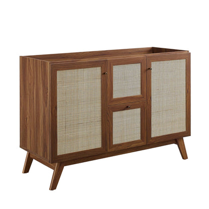 Modway furniture Soma Bathroom Vanity with Black Basin Included - EEI-6712-OAK-BLK