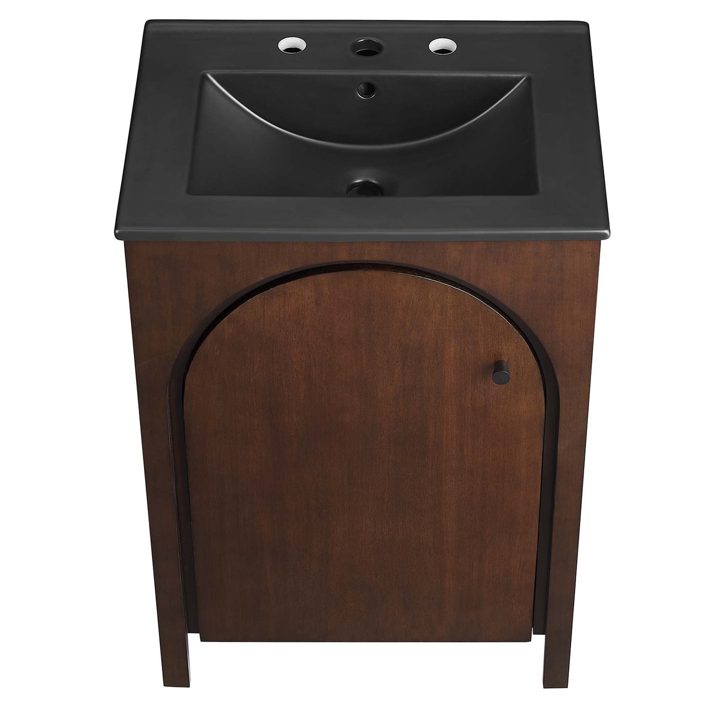 Modway furniture Appia Bathroom Vanity Basin Included - EEI-6788-OAK-WHI