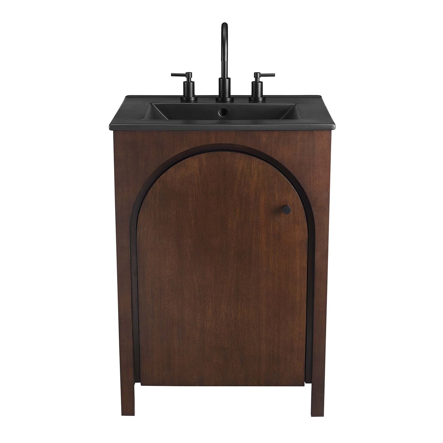 Modway furniture Appia Bathroom Vanity Basin Included - EEI-6788-OAK-WHI