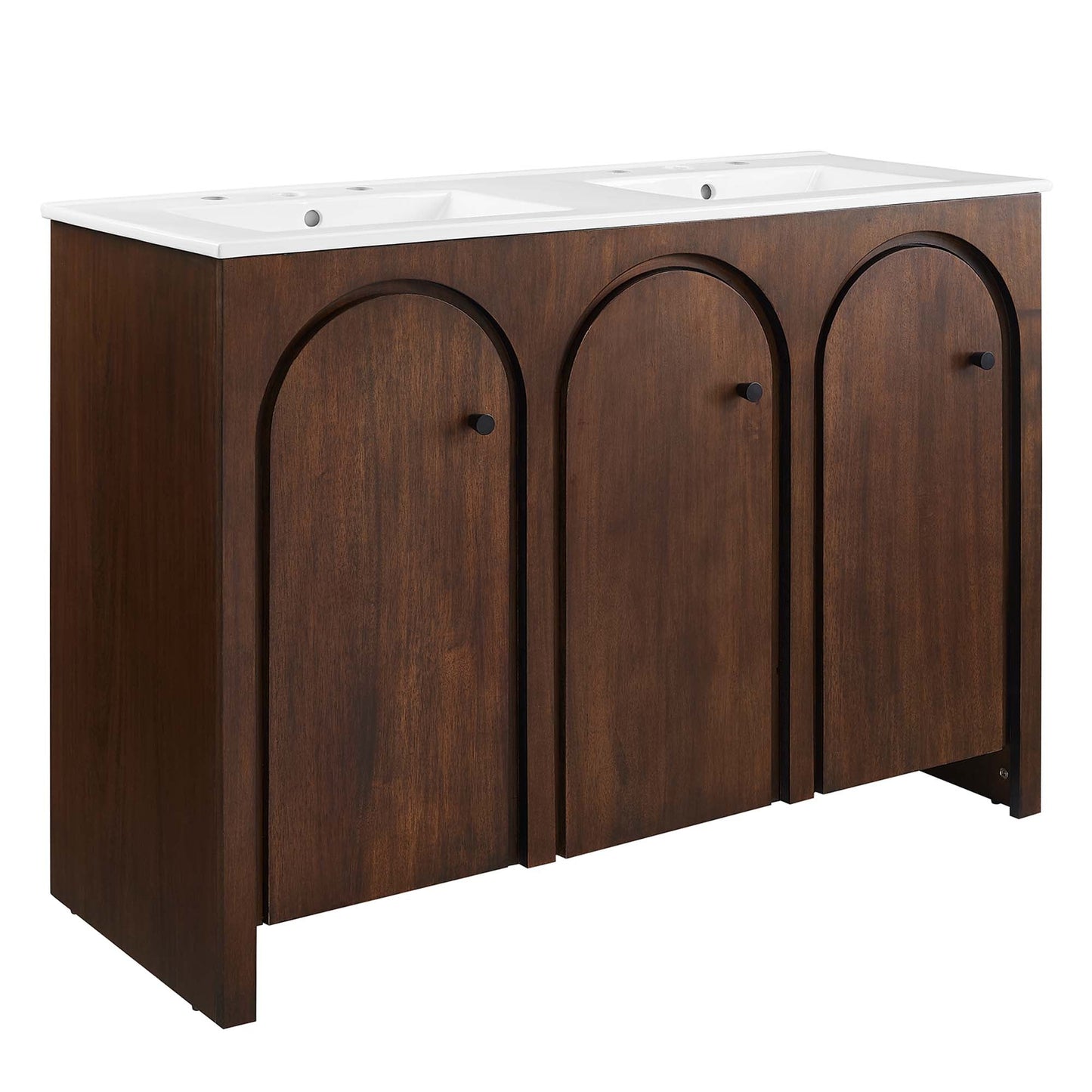 Modway furniture Appia Bathroom Vanity Basin Included - EEI-6788-OAK-WHI