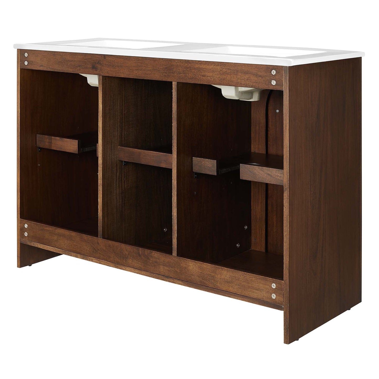 Modway furniture Appia Bathroom Vanity Basin Included - EEI-6788-OAK-WHI