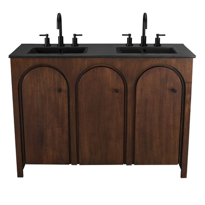 Modway furniture Appia Bathroom Vanity Basin Included - EEI-6788-OAK-WHI