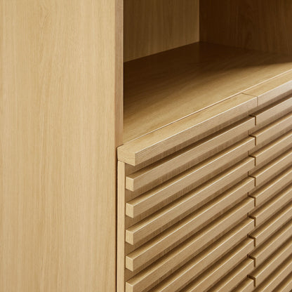 Modway furniture Render Tall Bathroom Storage Cabinet - EEI-6852-OAK